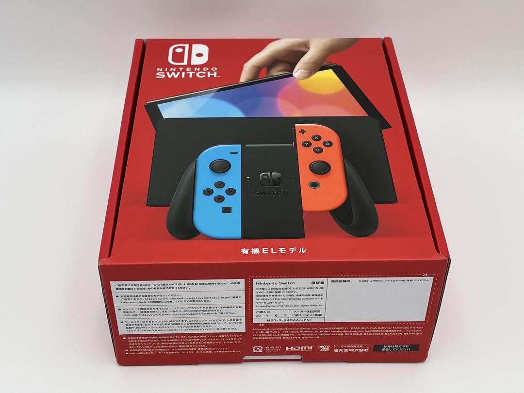 【未使用】Nintendo Switch 有機ELモデル HEG-S-KABAA(JPN)