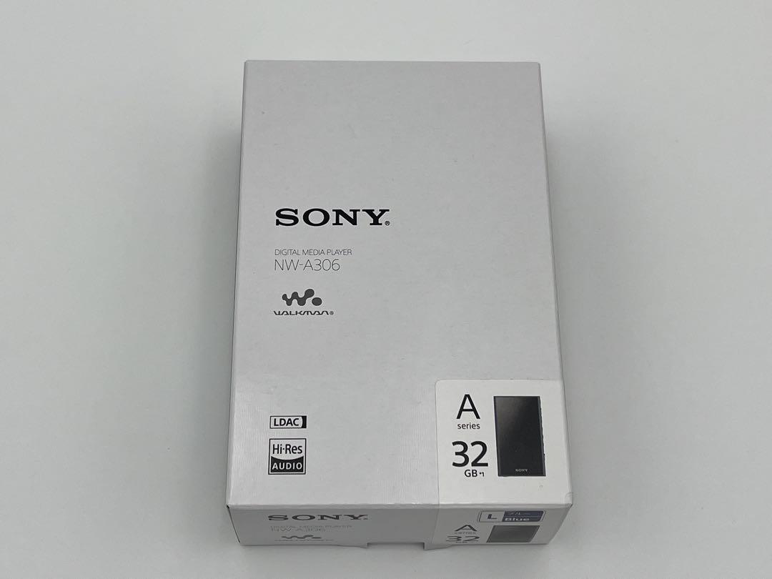 【新品未開封】SONY NW-A306 ウォークマン 32GB ブルー