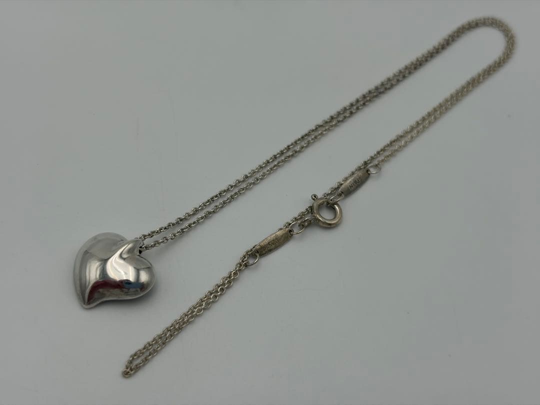 TIFFANY ティファニー SV925 フルハートネックレス 約41cm