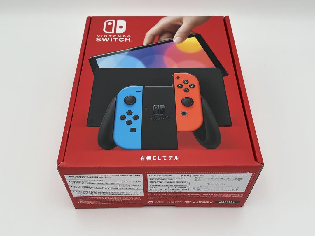 【新品】Nintendo Switch 有機ELモデル ネオンブルー/ネオンレッド