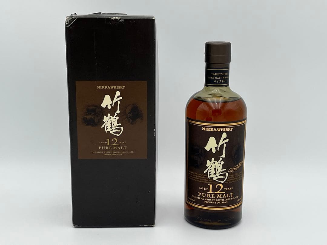 ウイスキー ニッカウヰスキー 竹鶴12年 ピュアモルト 660ml 箱あり