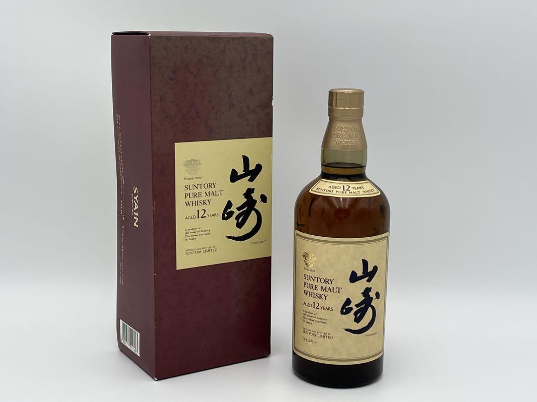 【古酒】サントリー ウイスキー 山崎12年 ピュアモルト 華 750ml
