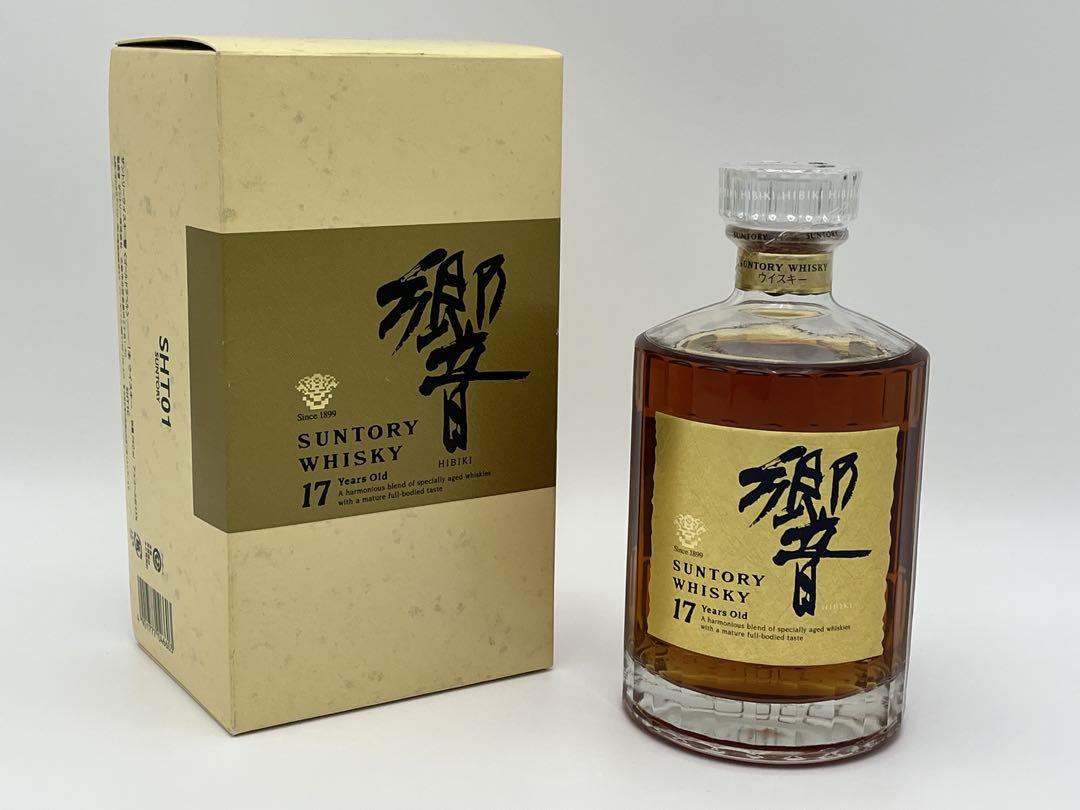 【未開栓】ウイスキー　サントリー響17年 ゴールドラベル 750ml 箱入り