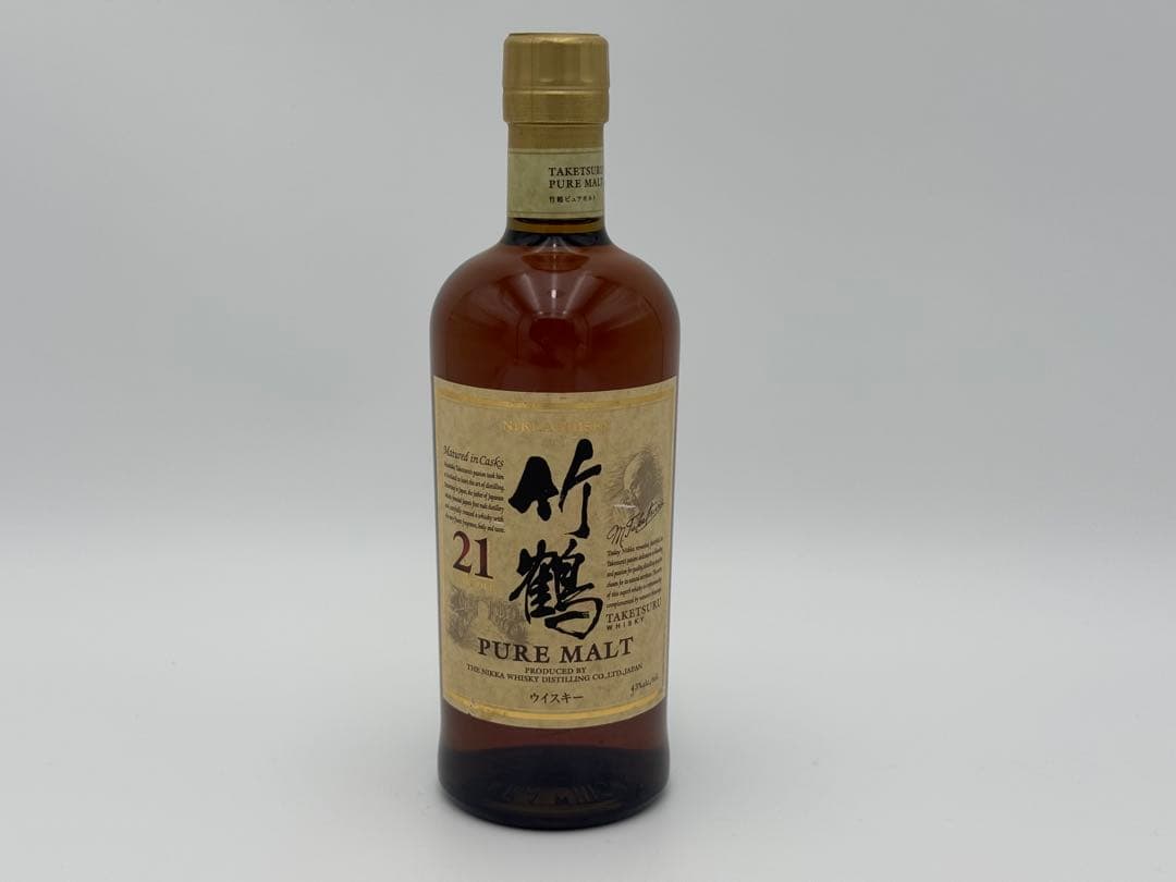 【未開栓】ウイスキー 竹鶴21年700ml ※訳あり